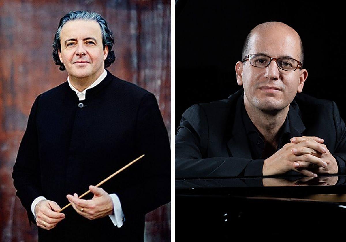 Juanjo Mena y Alfonso Gómez, dos grandes de la música en Vitoria El